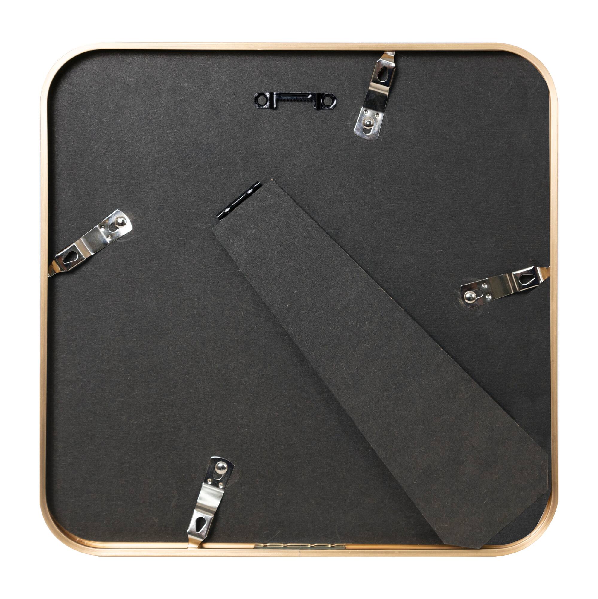 Expressions™ 5" x 5" Gold Rounded Frame with Circle Mat by Studio Décor®